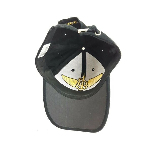 Breitling Adjustable Black Baseball Hat Cap Black & Yellow - Picture 3 of 4